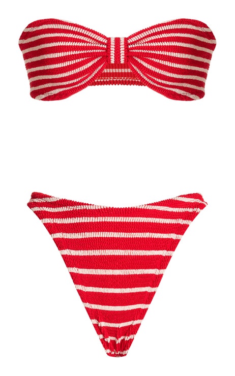 Pruhované bikiny, HUNZA G, prodává MODA OPERANDI, 214 €