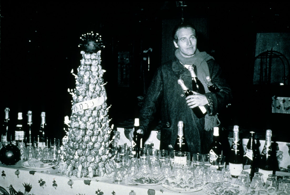 Moet Chandon Paul Newman Bday 40th, 1965