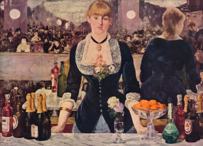 Bar ve Folies-Bergere, Édouard Manet, 1882