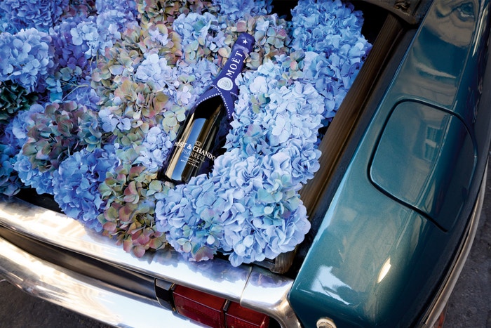 Moet Chandon Pharrell Williams Limited Edition - Blue Still Life