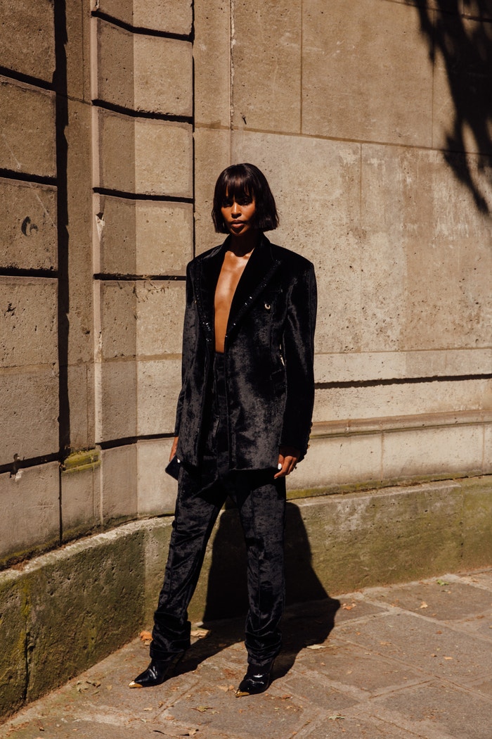 Street style Paris Fashion Week, září 2024