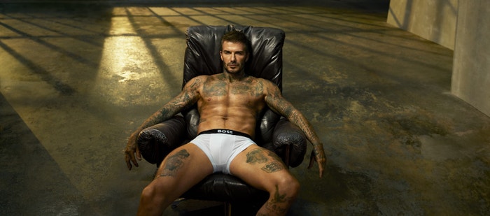 David Beckham v kampani Boss One Bodywear