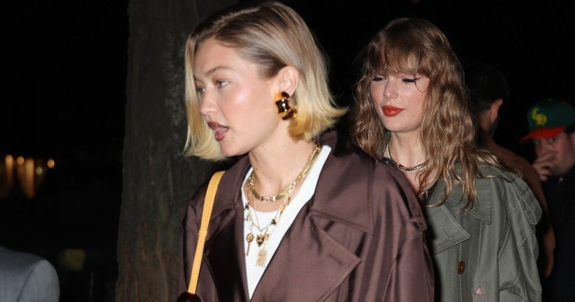 Taylor Swift a Gigi Hadid vyrazily v BFF trenčkotu