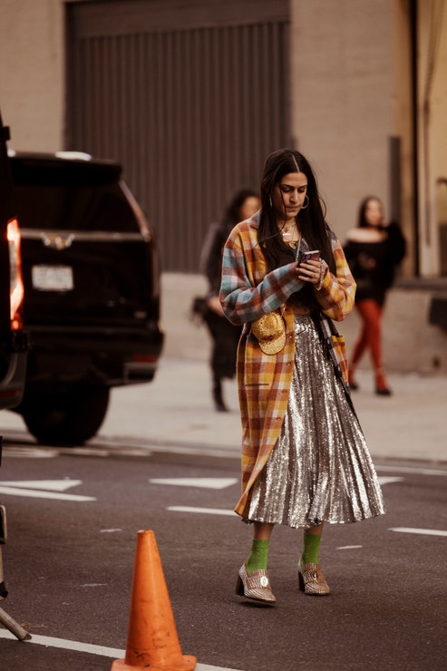 Street style New York Fashion Week