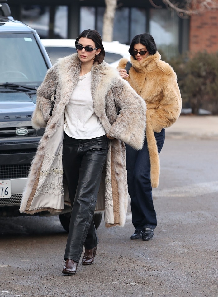 Kendall a Kylie Jennerovy v Aspenu, 20. ledna 2025