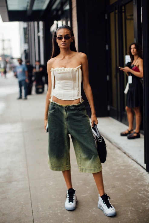 Street style New York Fashion Week