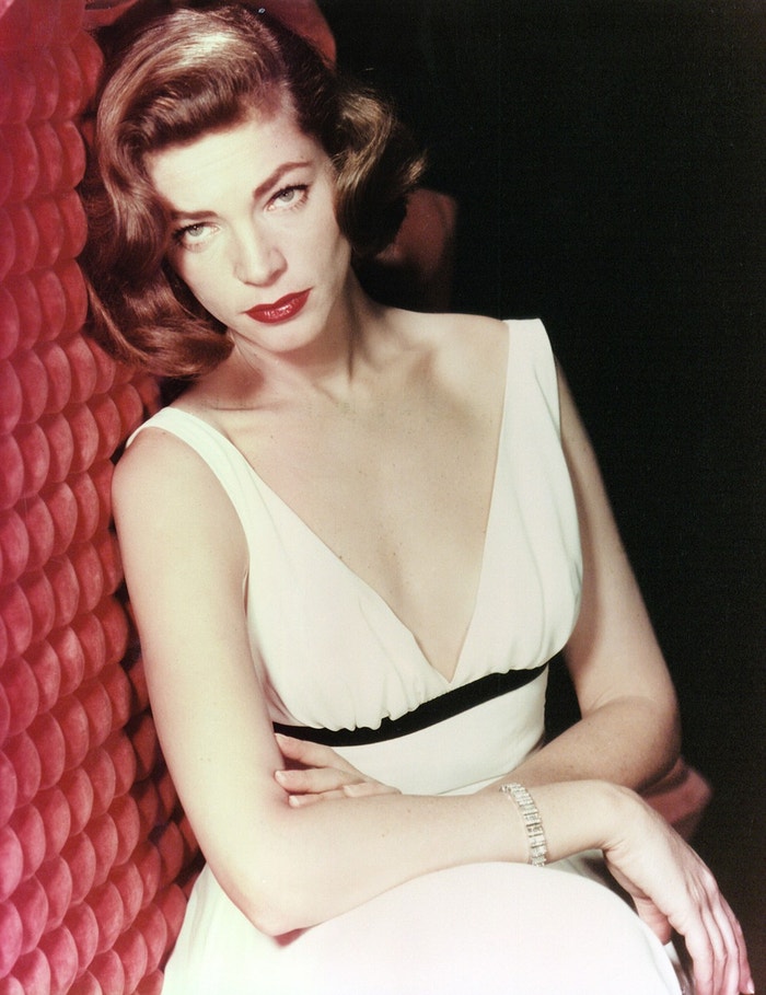 Lauren Bacall ve filmu Written on the Wind, 1956