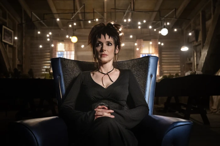 Winona Ryder jako Lydia ve filmu Beetlejuice