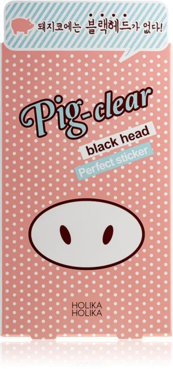 Čistiaca náplasť proti čiernym bodkám Pig Nose Clear Blackhead, HOLIKA HOLIKA, prodává Notino, 7,00 €