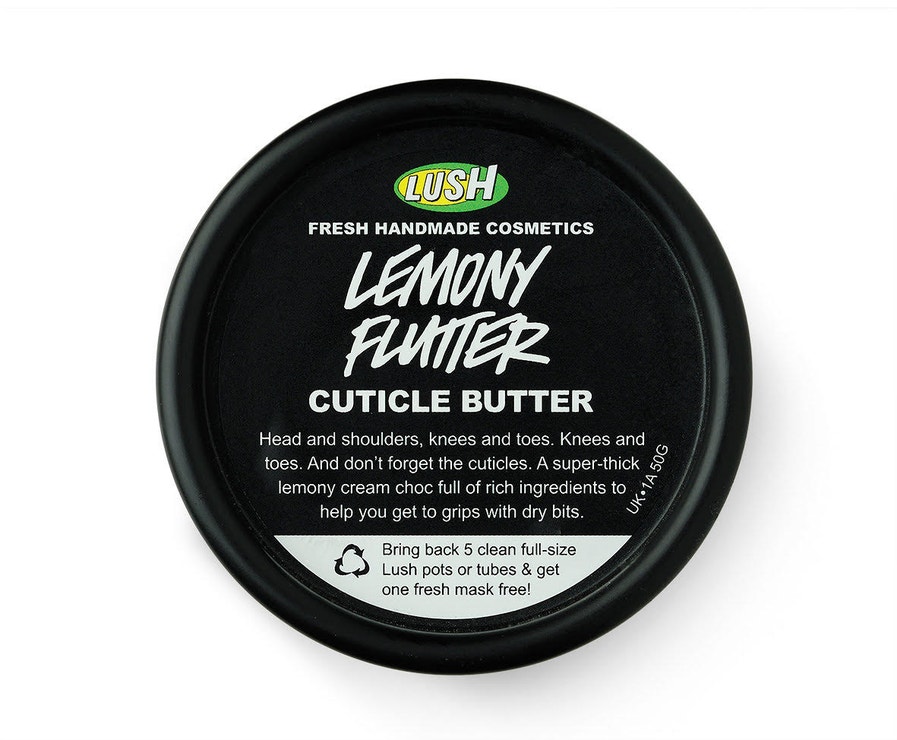 Máslo na nehtovou kůžičku Lemony Flutter, Lush, 349 Kč