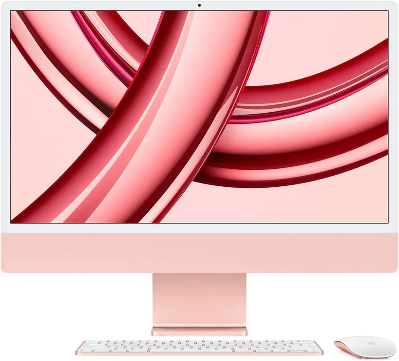 Růžový počítač 24'' M3 CZ, IMAC, prodává Alza.cz, 39 900 Kč