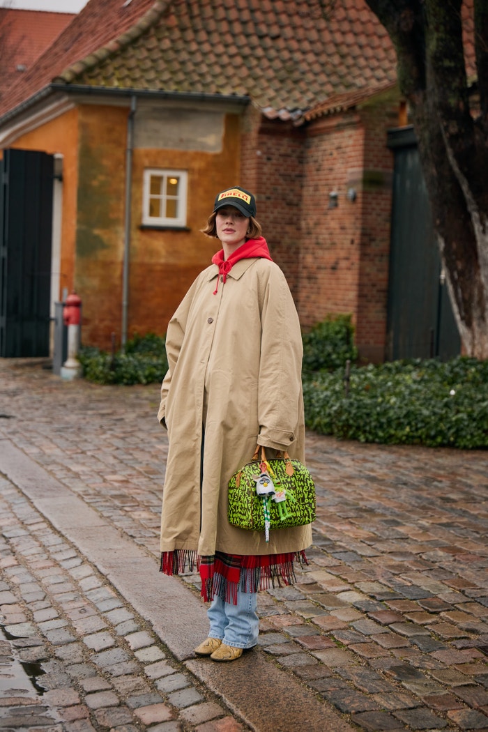 Marianne Theodorsen, street style Copenhagen Fashion Week, leden 2025