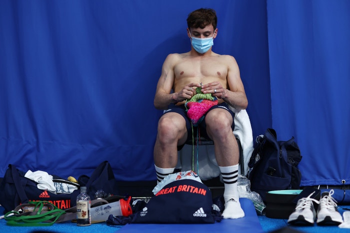 Thomas Daley plete před startem na olympiádě v Tokiu