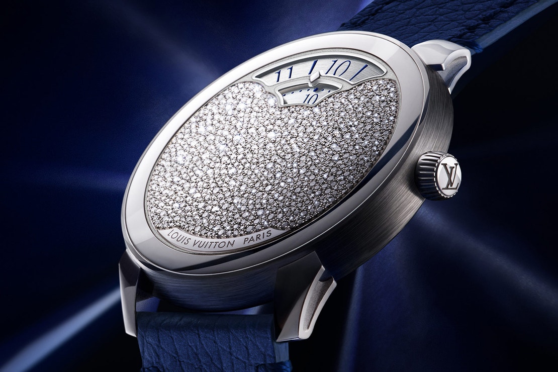 Louis Vuitton Tambour Convergence Platinum