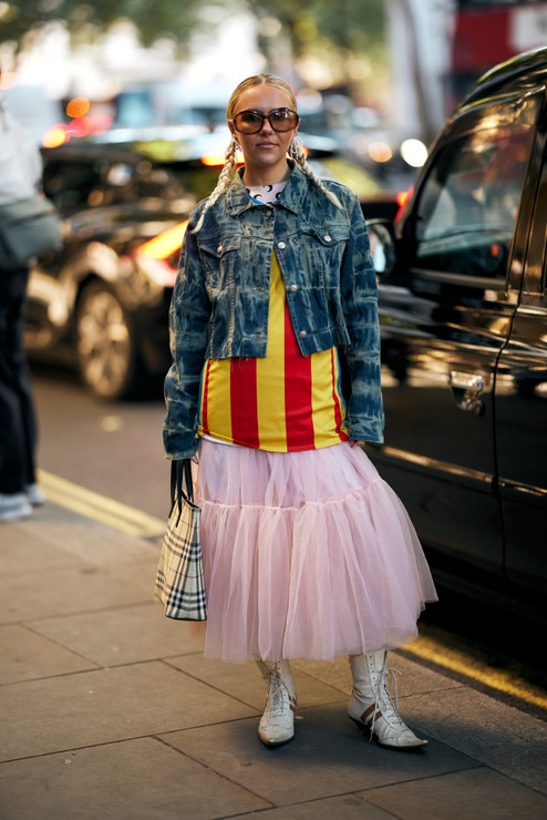 Street style London Fashion Week, září 2024