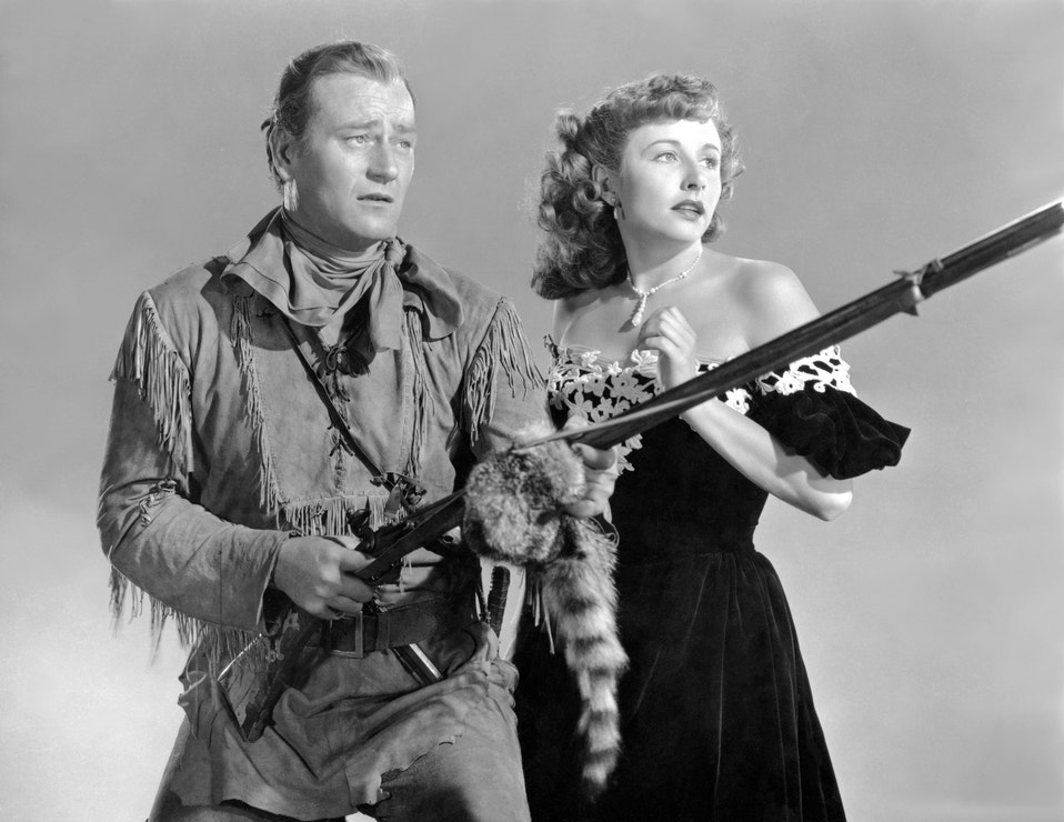 John Wayne a Vera Ralston, 1949