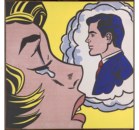 Roy Lichtenstein, Thinking of Him, 1963