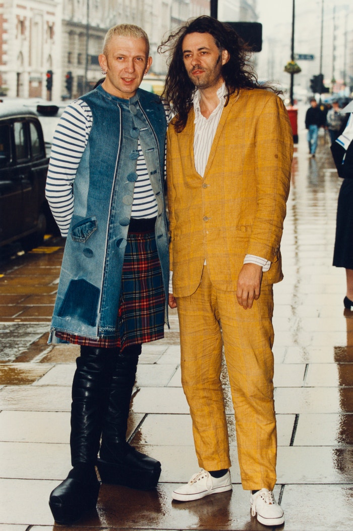 Jean Paul Gaultier a Bob Geldof, 1990