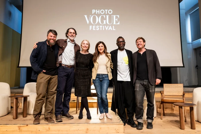 John Hausdoerffer, Gavin Van Horn, Alessia Glaviano, Ami Vitale, Azu Nwagbogu a Richard Mosse na otevření PhotoVogue Festival