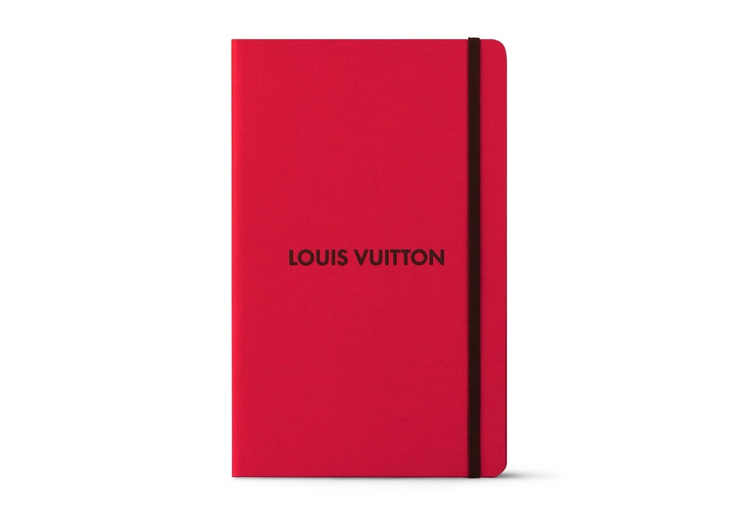 Zápisník Jane Notebook MM v odstínu Sari Red, LOUIS VUITTON, 65 €