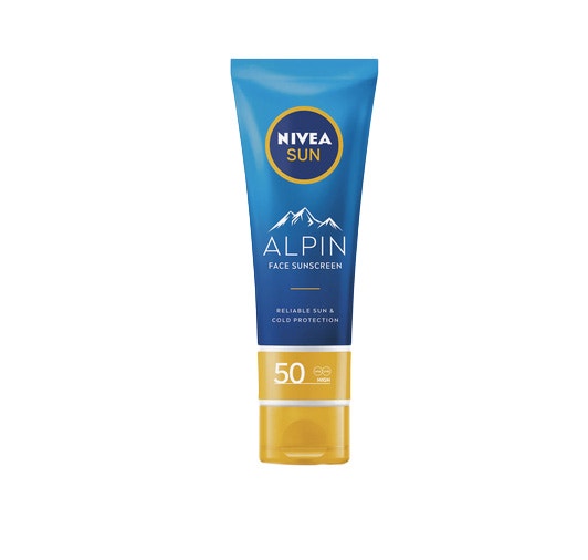 Pleťový krém SUN Alpin SPF 50, NIVEA, prodává Notino, 293 Kč