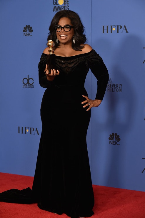Oprah Winfrey, 75th Annual Golden Globe Awards (2018)