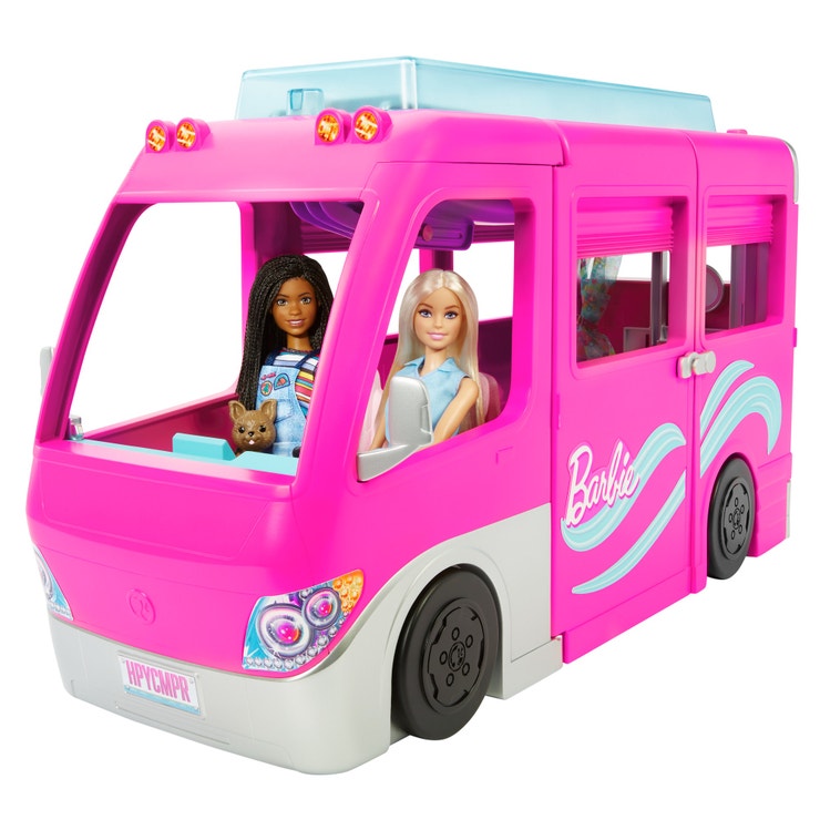 Barbie® Karavan snů s obří skluzavkou, prodává Alza, 3999 Kč