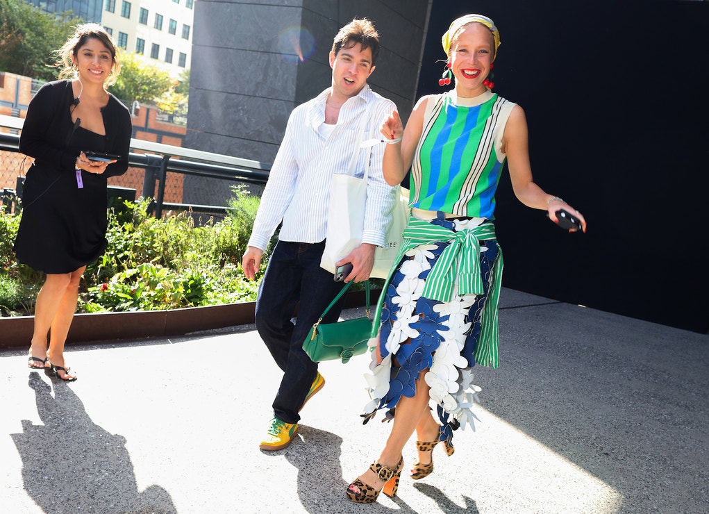 Street style New York Fashion Week, září 2024