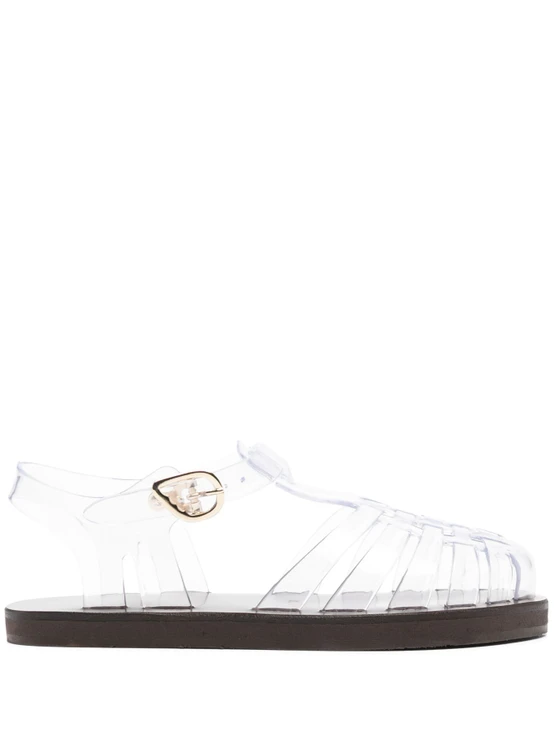 Transparentní jelly sandály, ANCIENT GREEK SANDALS, prodává Farfetch, 179 €