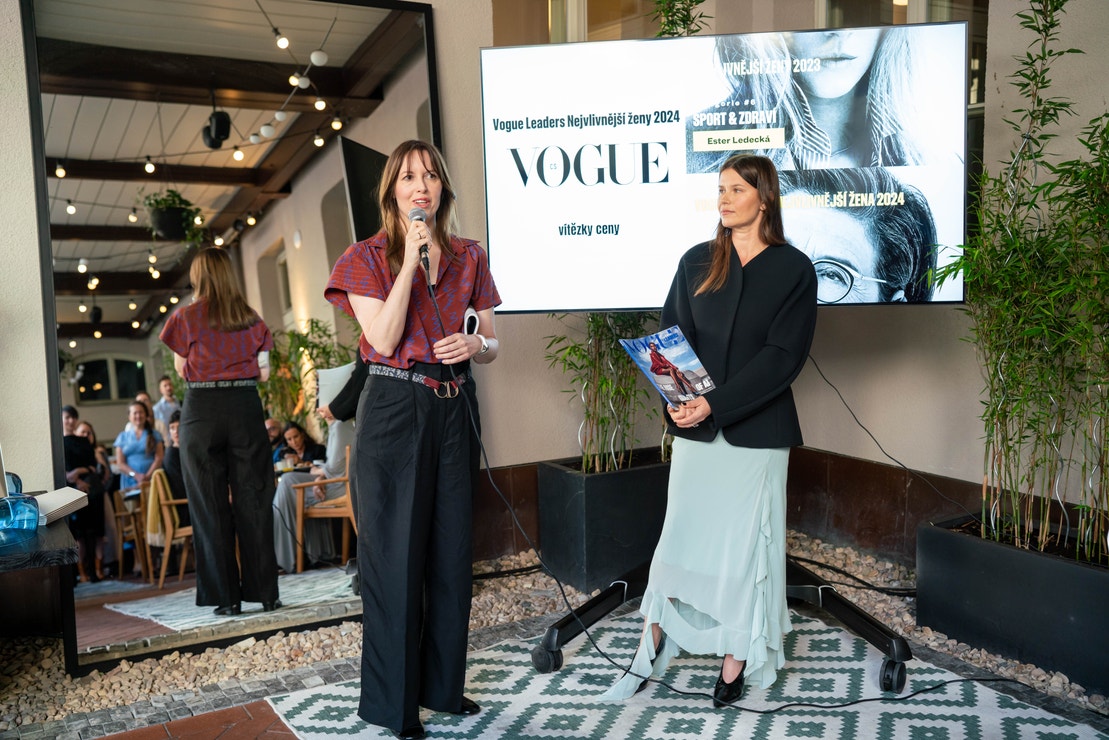 Danica Kovářová a Michaela Seewald na předávání cen Vogue Leaders: Nejvlivnější ženy roku 2024