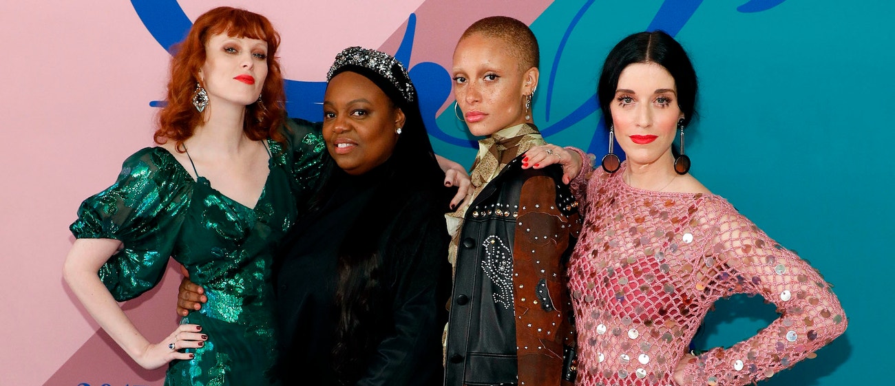 Karen Elson, Pat McGrath, Adwoa Aboah a Sophie Flicker