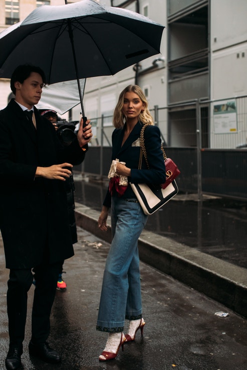 Street style na Paris Couture Fashion Weeku, leden 2025