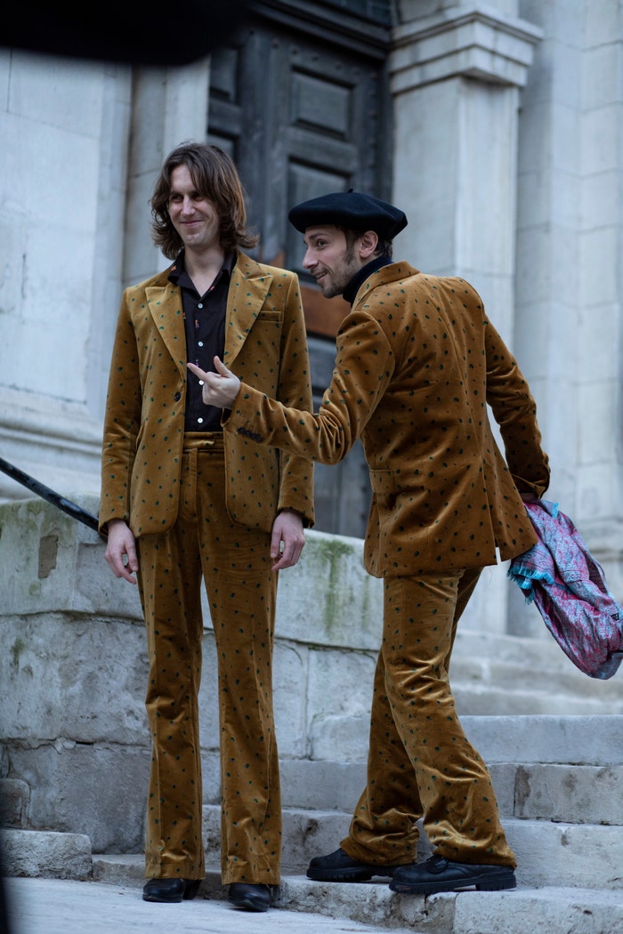 Street style London Fashion Week, září 2023