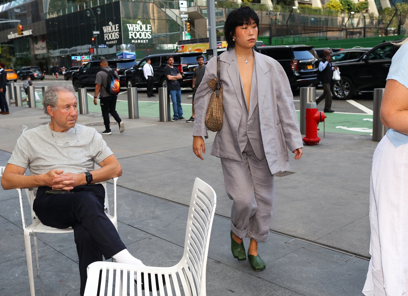 Street style New York Fashion Week, září 2024