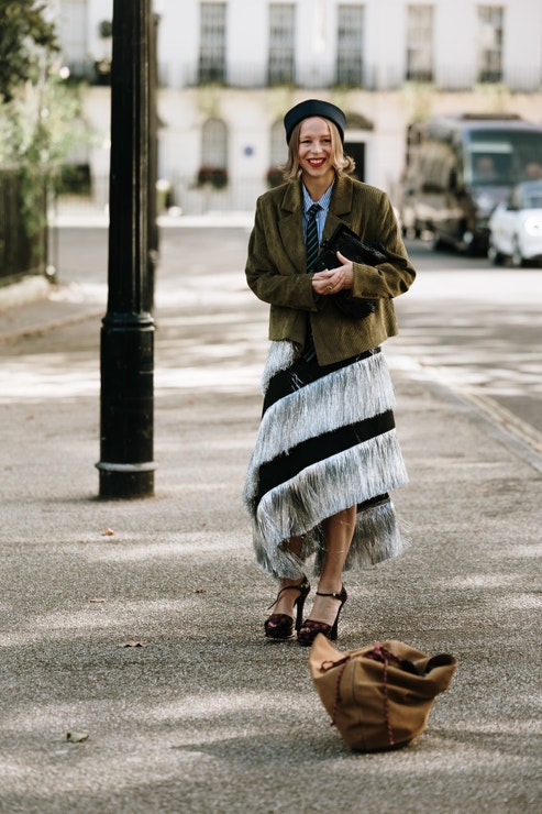 Street style London Fashion Week