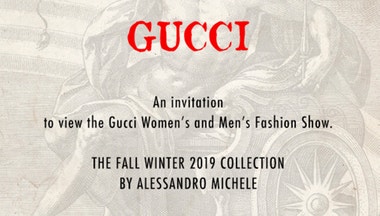 Živě z Milána: Přehlídka Gucci podzim - zima 2019/2020