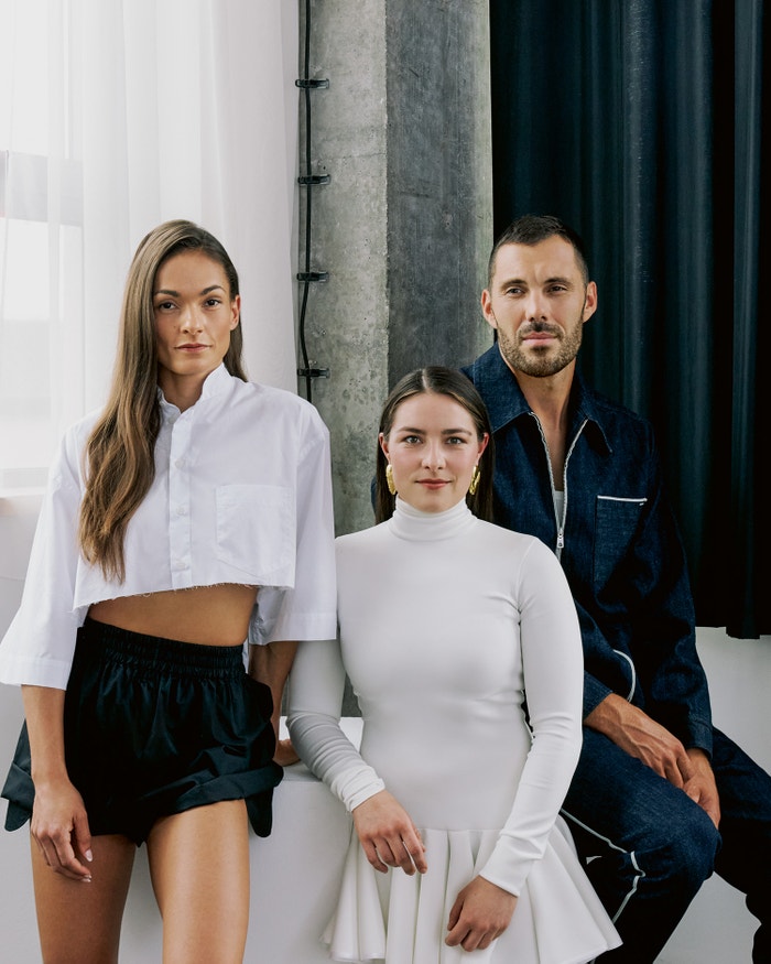 Tereza Petržilková, Vendula Dušková a Josef Dostál for Vogue CS