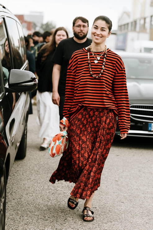 Street style Milano Fashion Week