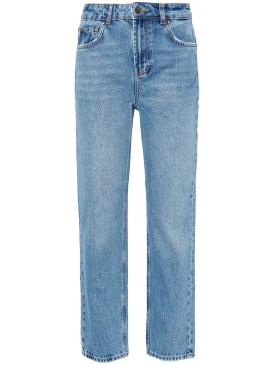 Rovné džíny s vysokým pasem, LIU JO, prodává Farfetch, 145 €