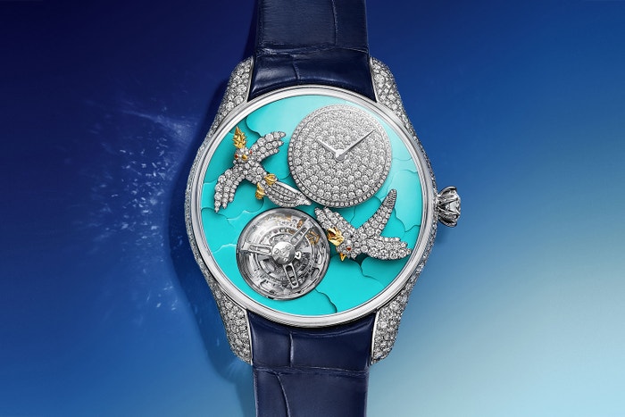 Tiffany Bird on a Flying Tourbillon