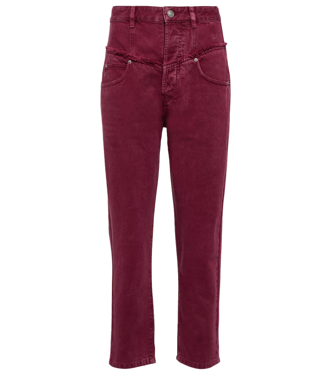 Úzké kalhoty s vysokým pasem, ISABEL MARANT, prodává Mytheresa, 276 €