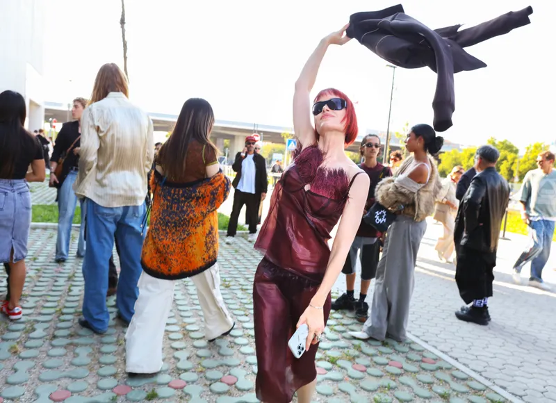 Street style Milan Fashion Week, září 2024