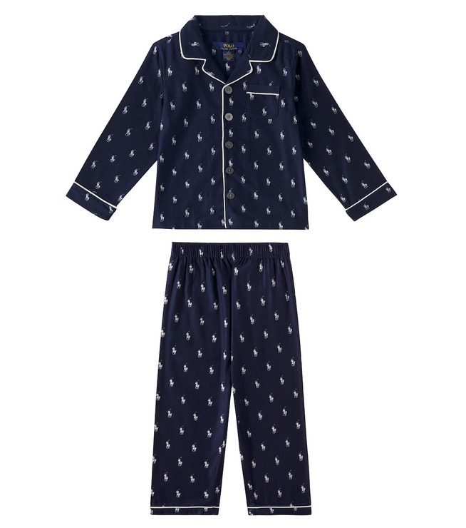 Bavlněné flanelové pyžamo, POLO RALPH LAUREN KIDS, prodává Mytheresa, 115  €