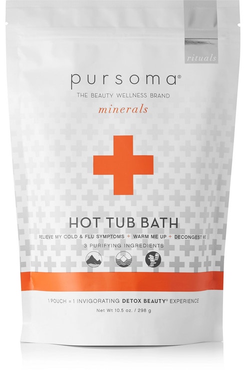 Sůl do koupele Hot Tub Bath, Pursoma, prodává Net-A-Porter, 42 €