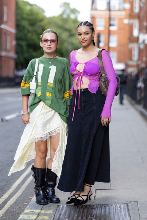Street style London Fashion Week, 2024