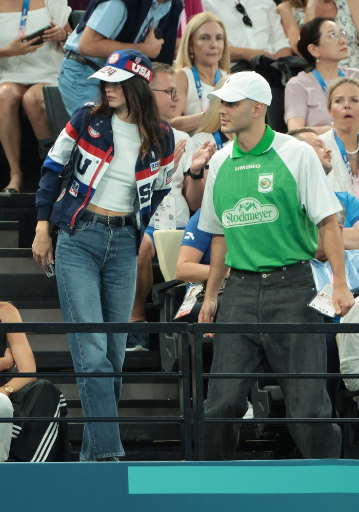 Kendall Jenner a  Fai Khadra na olympiádě 2024